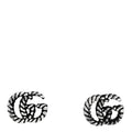 GUCCI スターリングシルバー トルション ダブルG ピアス(代金引換)