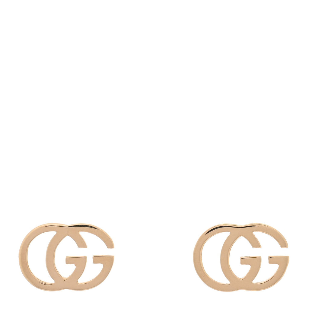 18Kイエローゴールド GGティッシュスタッドピアス(代金引換)