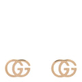 18Kイエローゴールド GGティッシュスタッドピアス(代金引換)