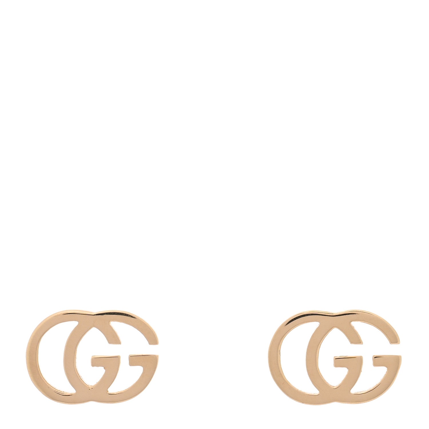 18Kイエローゴールド GGティッシュスタッドピアス(代金引換)