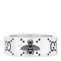 GUCCI スターリングシルバー GG ビーバンドリング 65 11(代金引換)