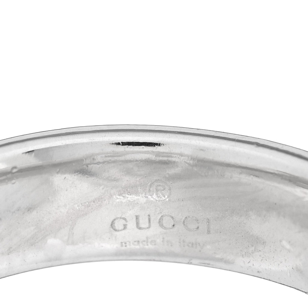 GUCCI スターリングシルバー インターロッキングGリング 53 6.25(代金引換)