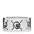 スターリングシルバー GucciGhost Hamlet スカルバンドリング 47 4(代金引換)